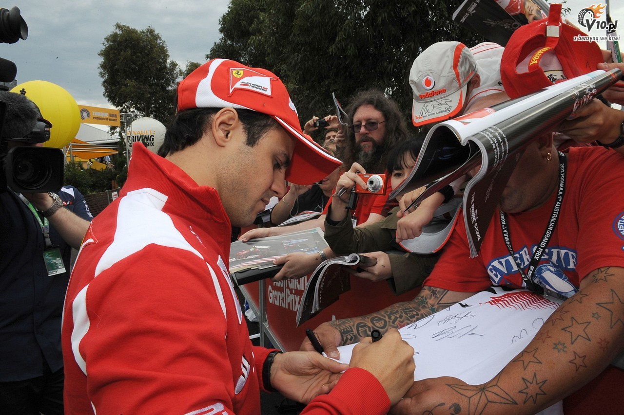 GP Australii 2012 - czwartek i pitek