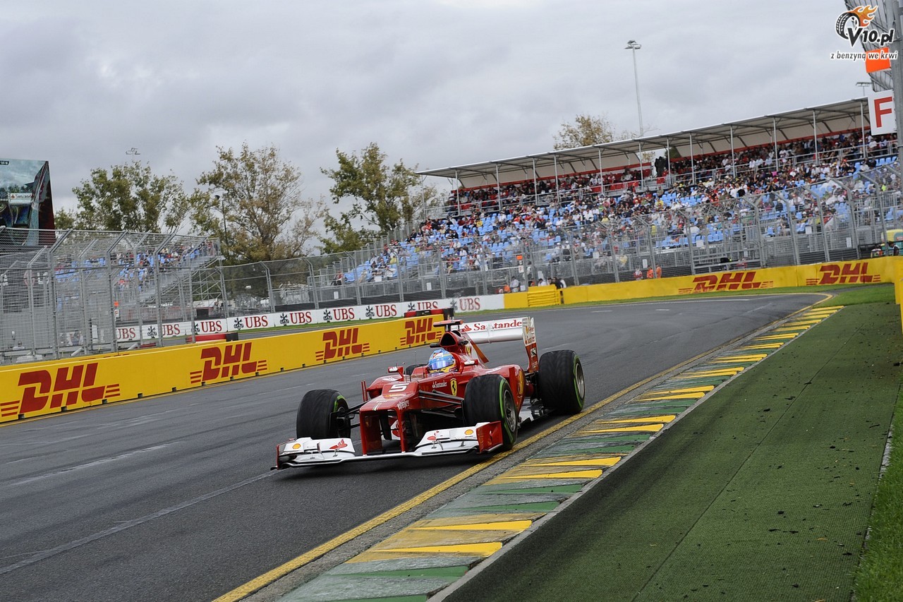 GP Australii 2012 - czwartek i pitek