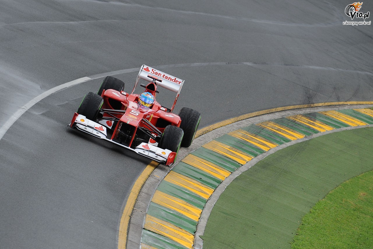 GP Australii 2012 - czwartek i pitek