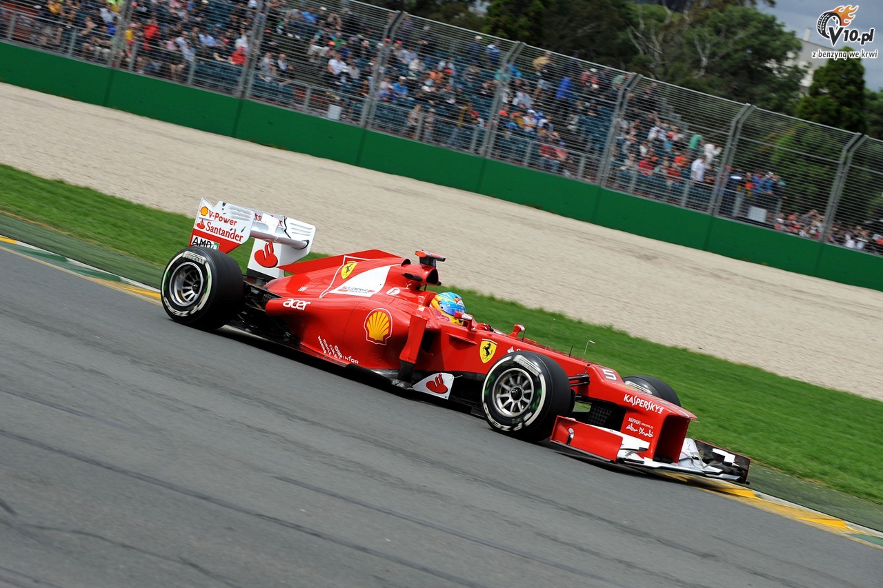 GP Australii 2012 - czwartek i pitek