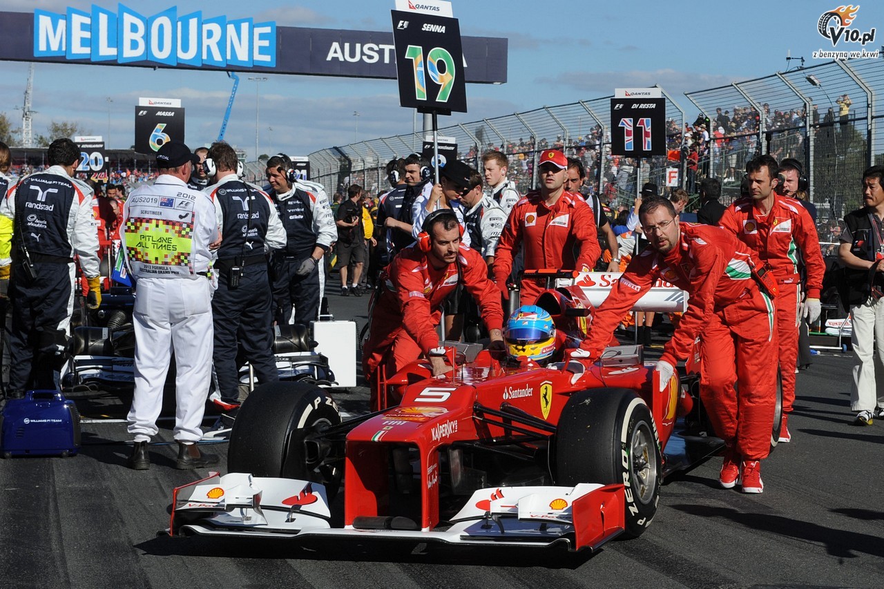 GP Australii 2012 - niedziela