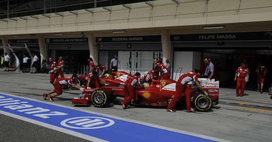 GP Bahrajnu 2012 - sobota