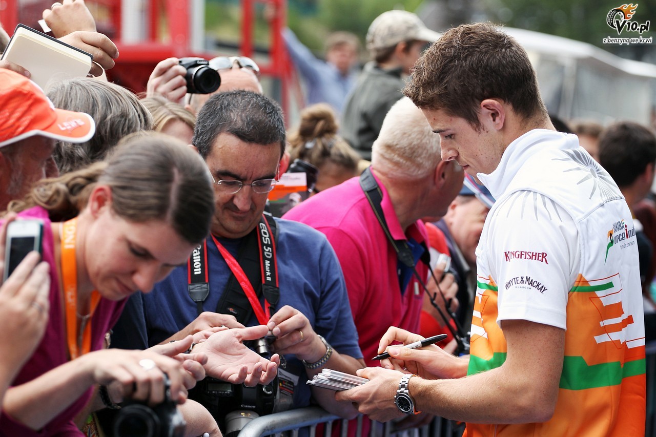 GP Belgii 2012 - czwartek
