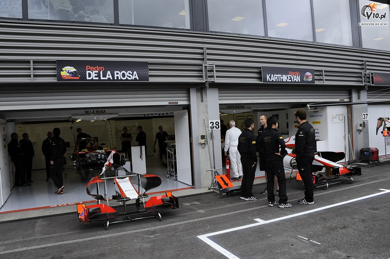 GP Belgii 2012 - czwartek