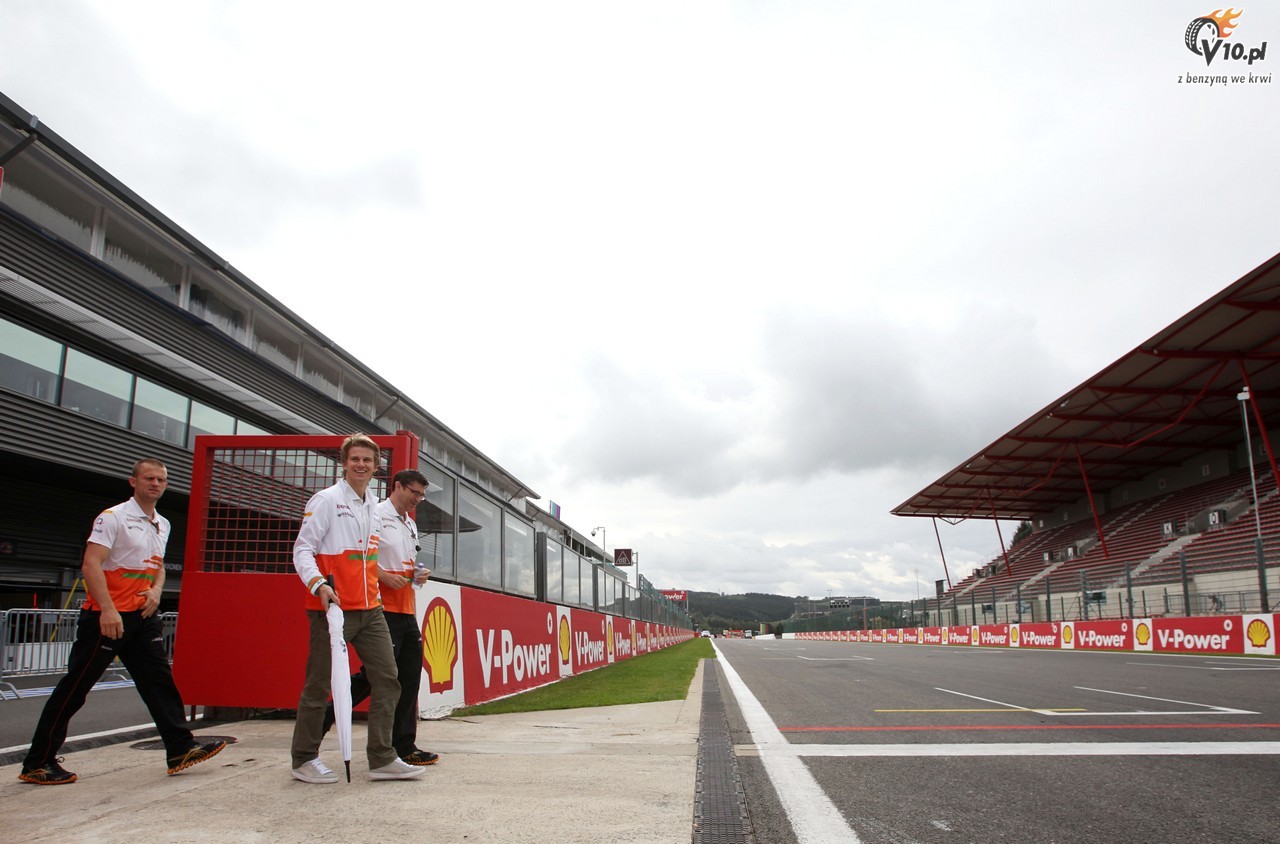 GP Belgii 2012 - czwartek