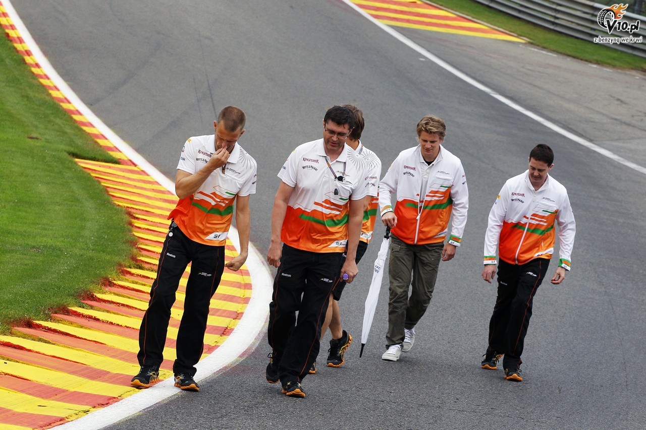 GP Belgii 2012 - czwartek