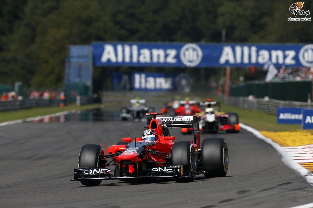 GP Belgii 2012 - niedziela