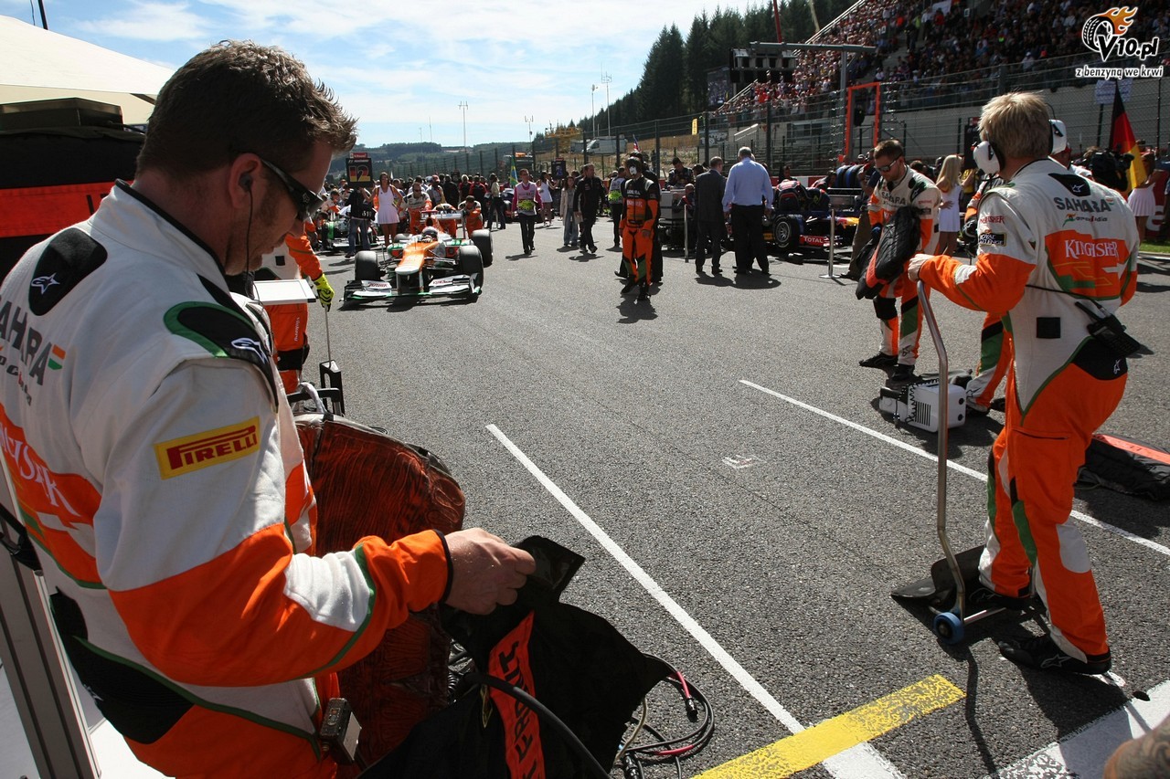 GP Belgii 2012 - niedziela