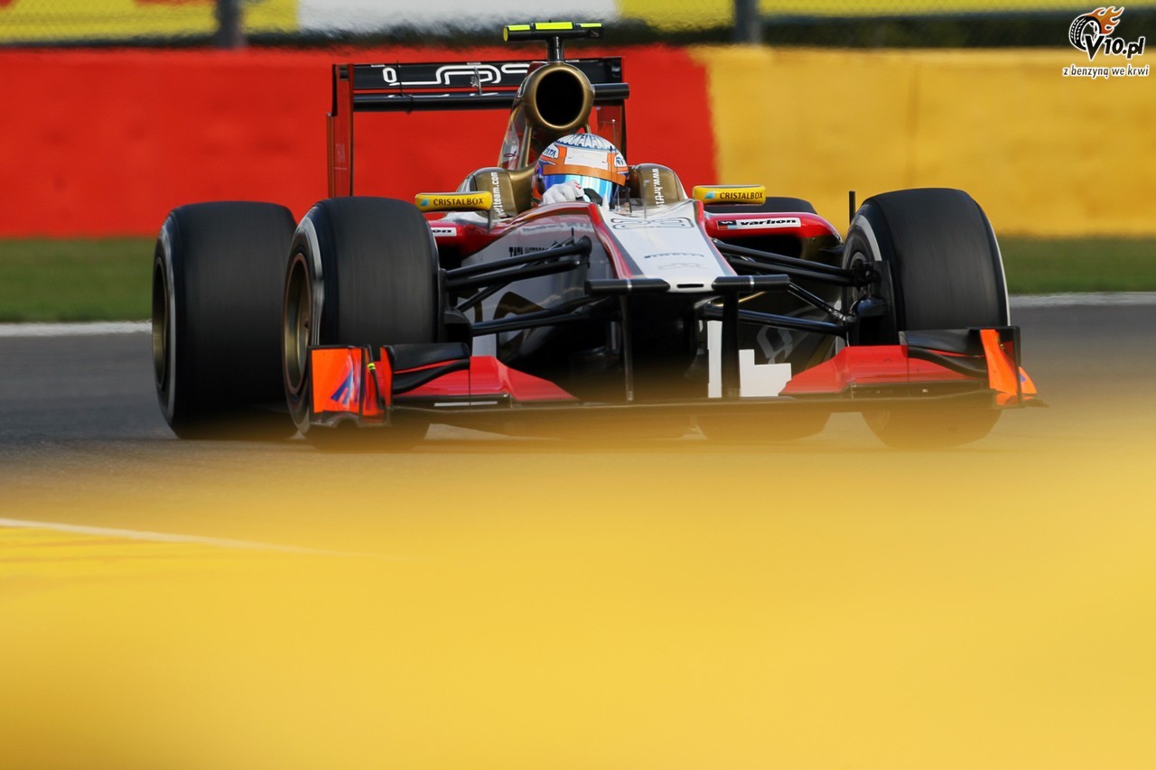 GP Belgii 2012 - niedziela
