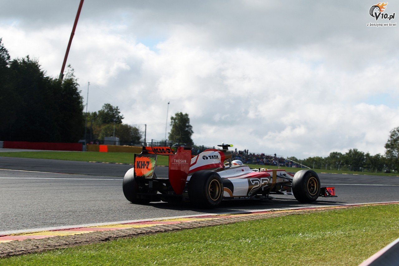 GP Belgii 2012 - niedziela