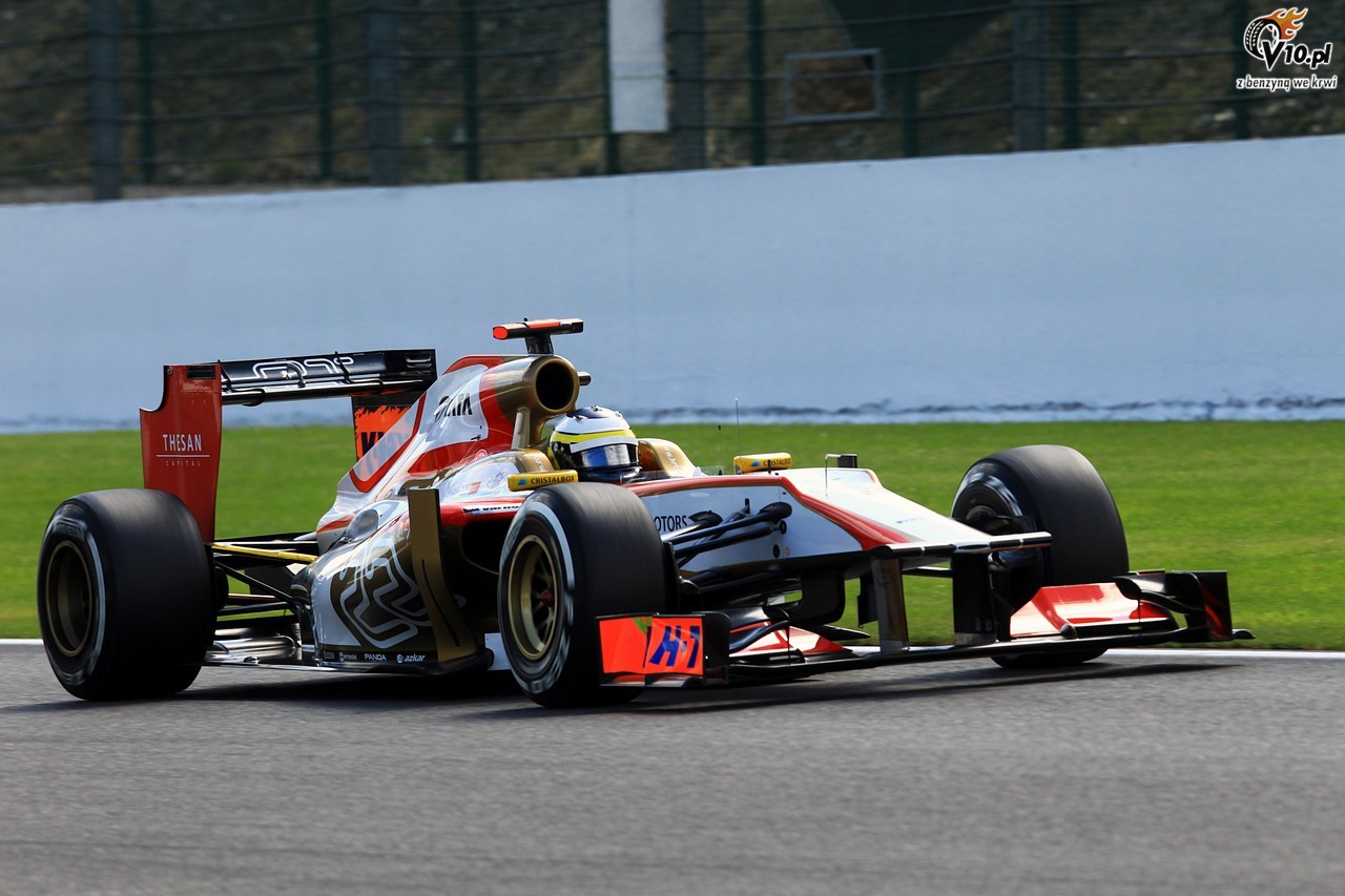 GP Belgii 2012 - niedziela
