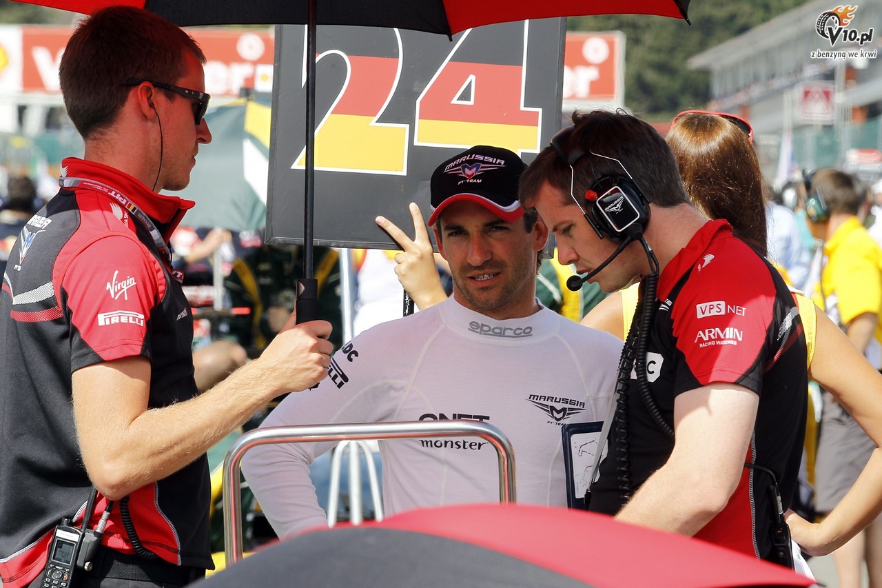 GP Belgii 2012 - niedziela