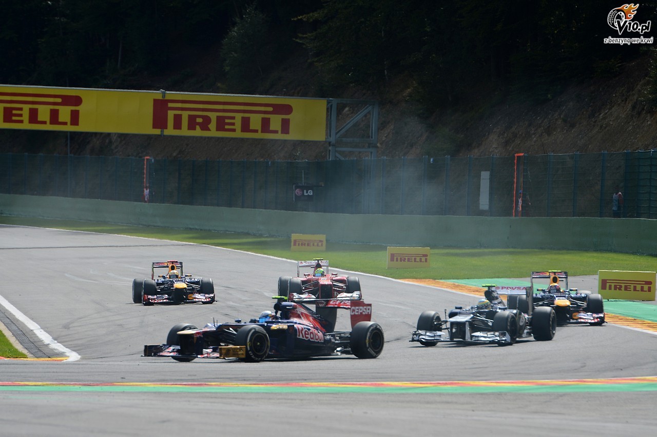 GP Belgii 2012 - niedziela