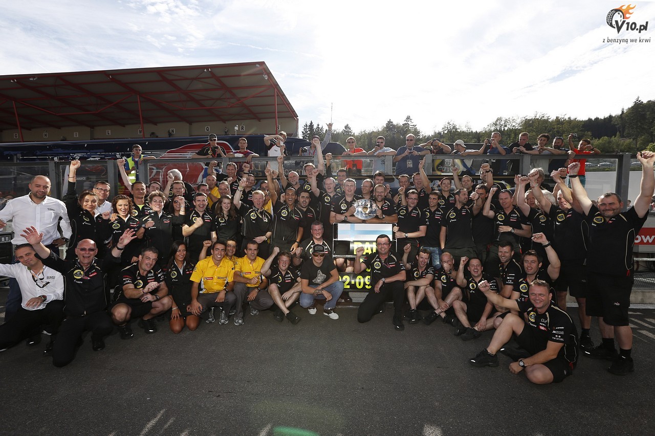 GP Belgii 2012 - niedziela