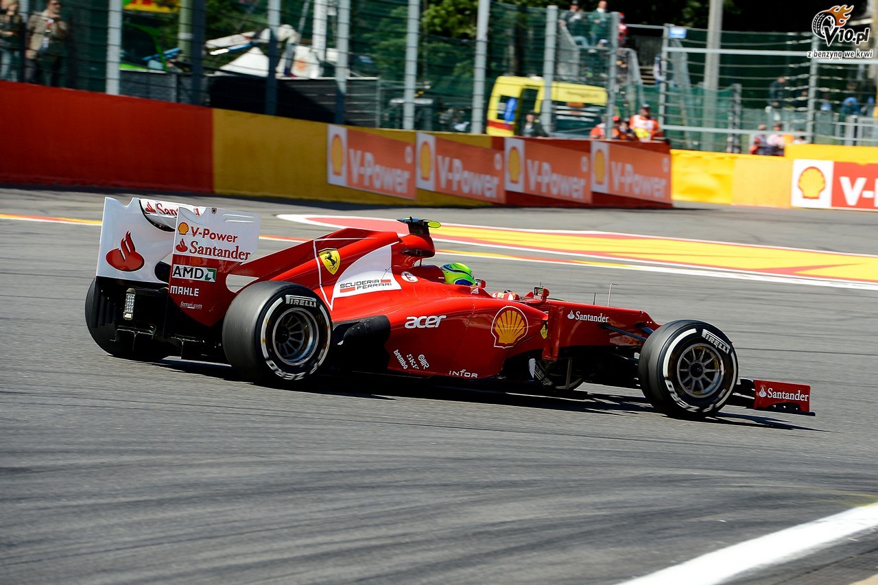 GP Belgii 2012 - niedziela