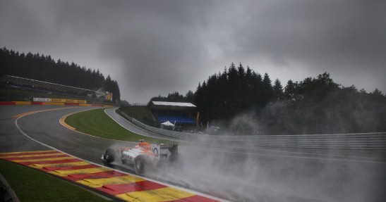 GP Belgii 2012 - piątek