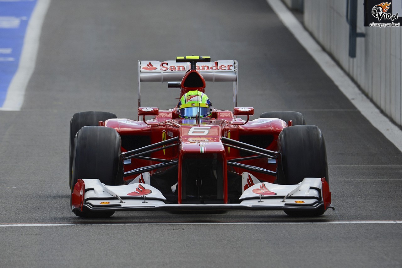 GP Belgii 2012 - sobota