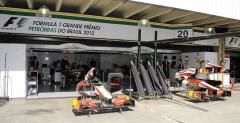 GP Brazylii - 1. trening: Hamilton przewodzi cinitej czowce