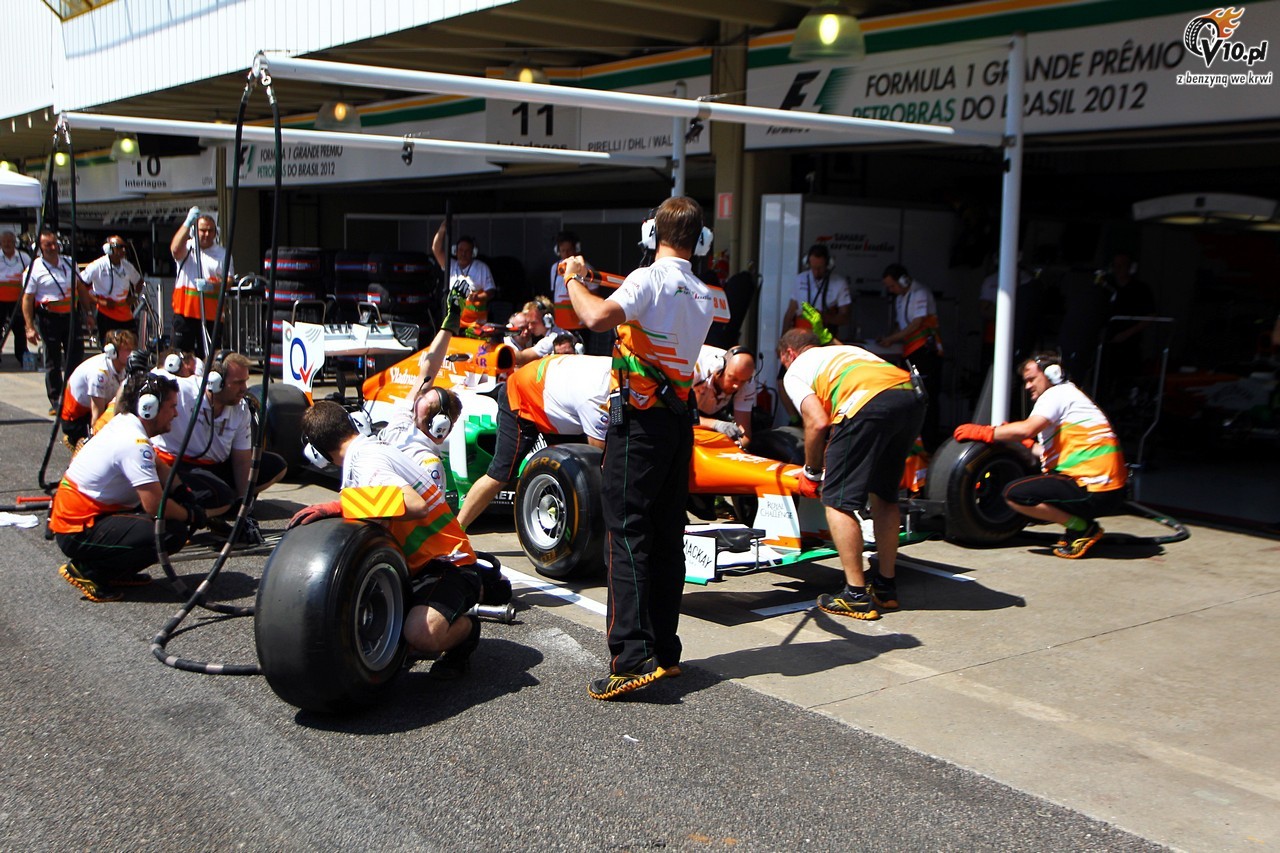 GP Brazylii 2012 - czwartek