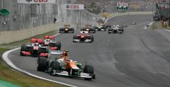 GP Brazylii 2012 pobio rekord liczby wyprzedza