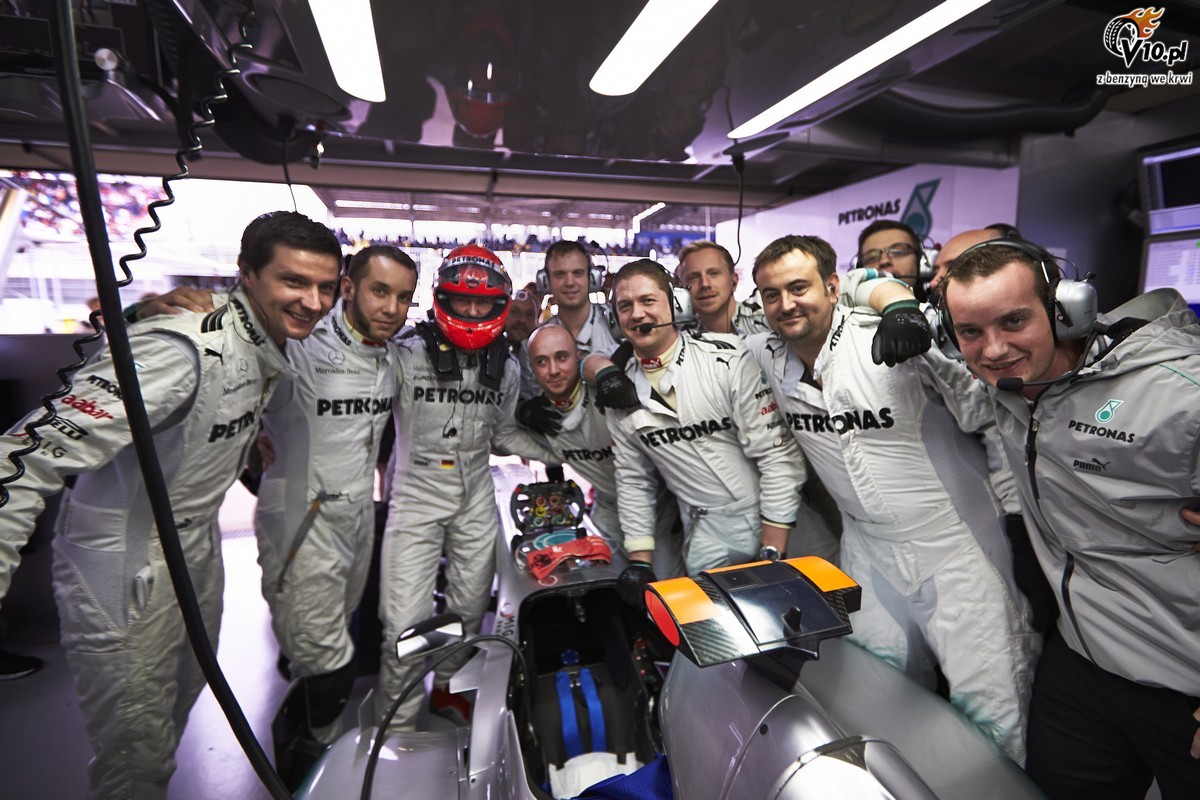Brawn: Schumacher pokaza w GP Brazylii wszystkie swoje umiejtnoci