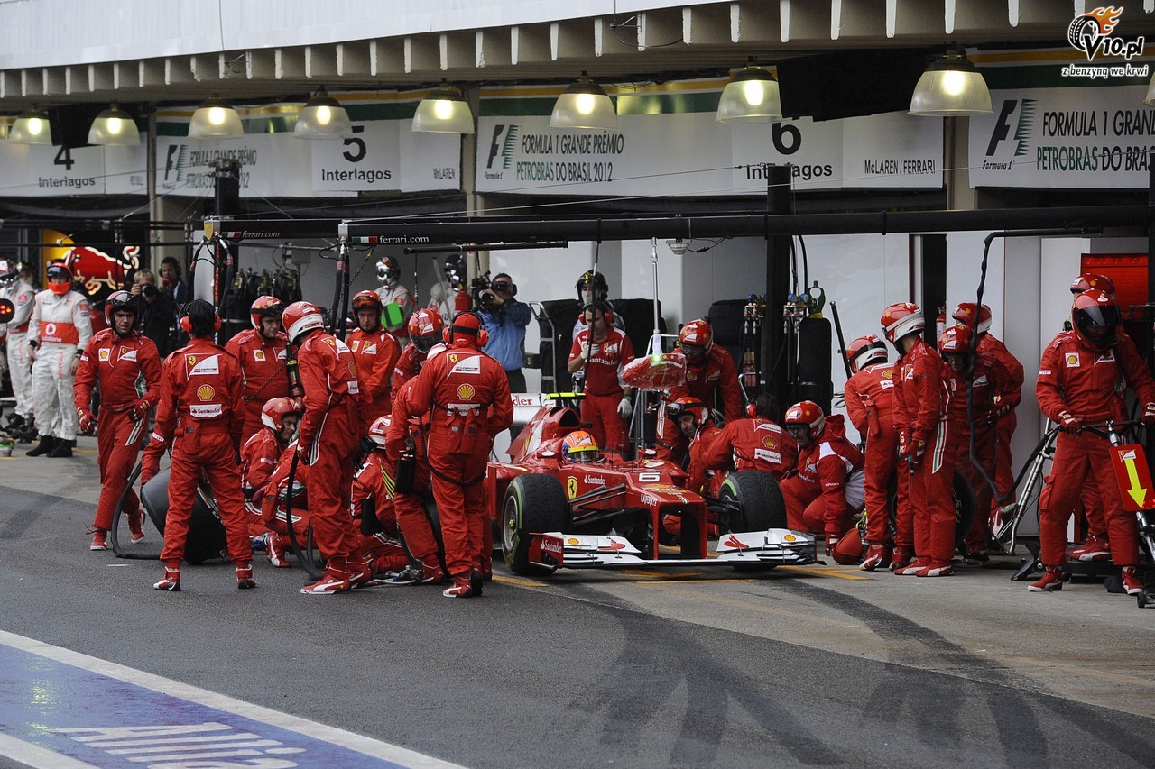 GP Brazylii 2012 - niedziela