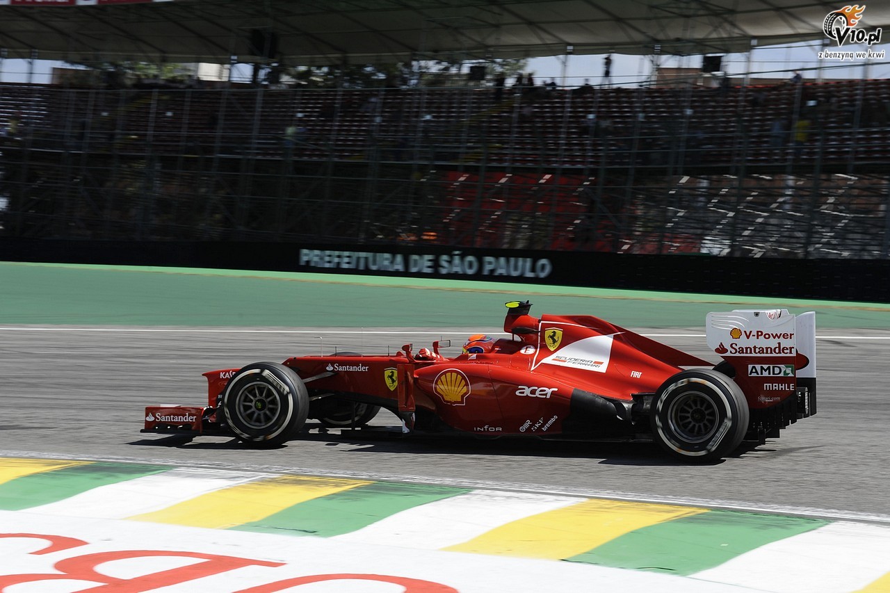 GP Brazylii 2012 - pitek