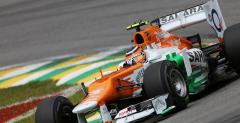 Hulkenberg dumny mimo kolizji z Hamiltonem