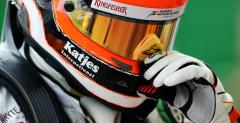 Hulkenberg dumny mimo kolizji z Hamiltonem
