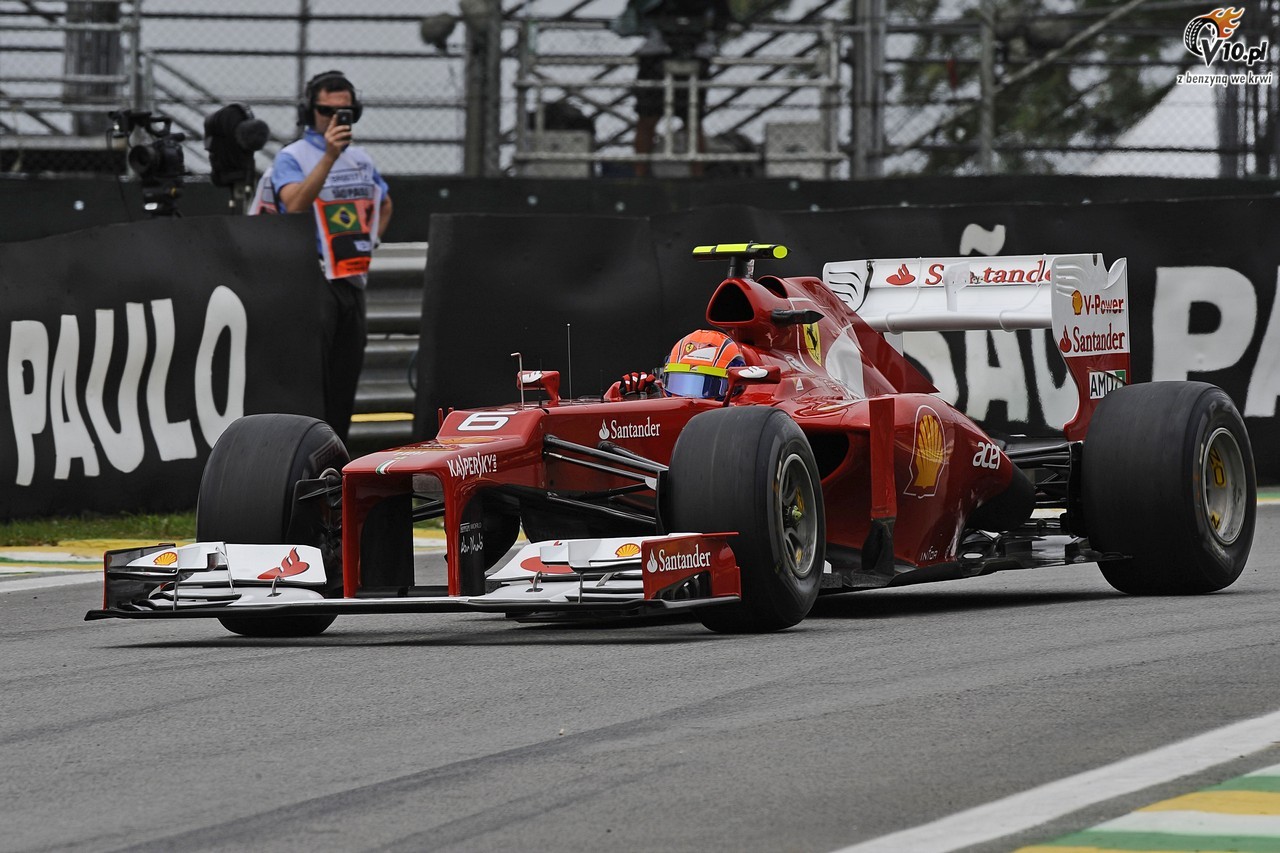 GP Brazylii 2012 - sobota