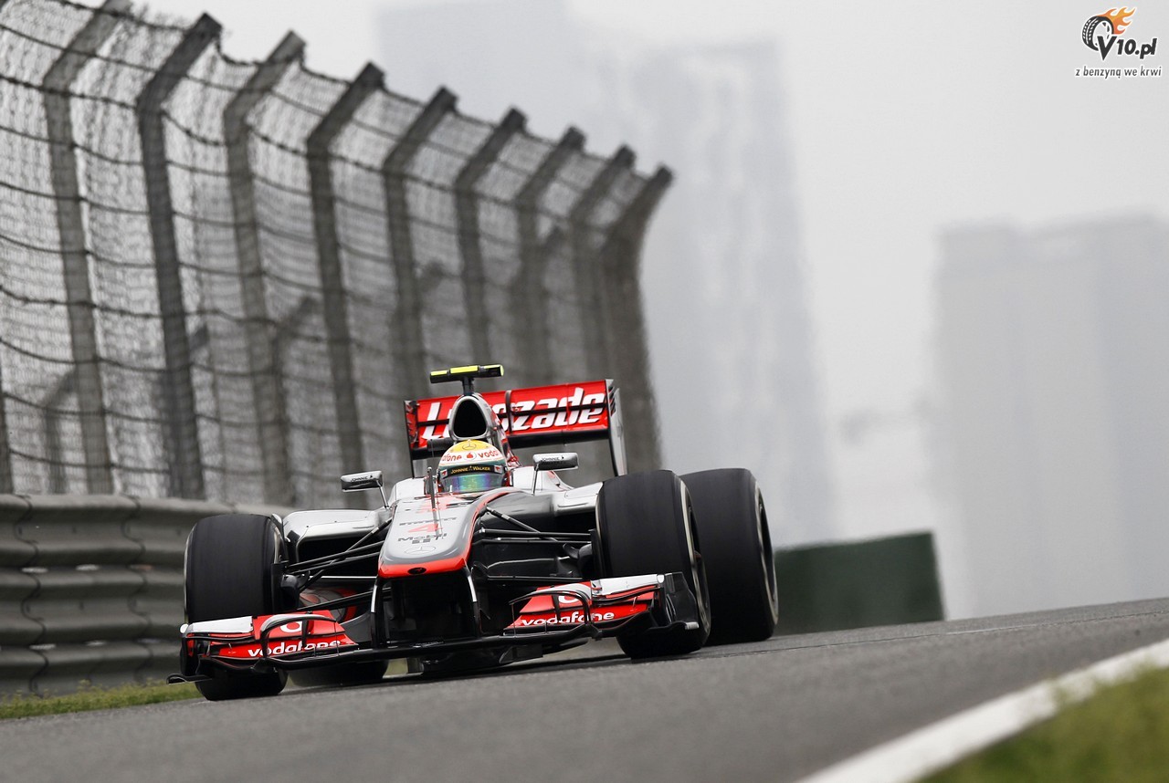 GP Chin - 3. trening: McLaren pokazuje si