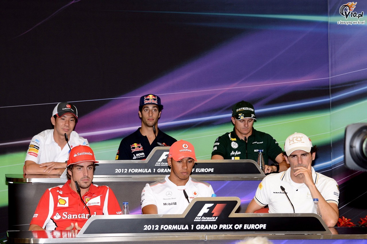 GP Europy 2012 - czwartek
