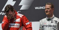 Schumacher: Alonso sam sobie szkodzi