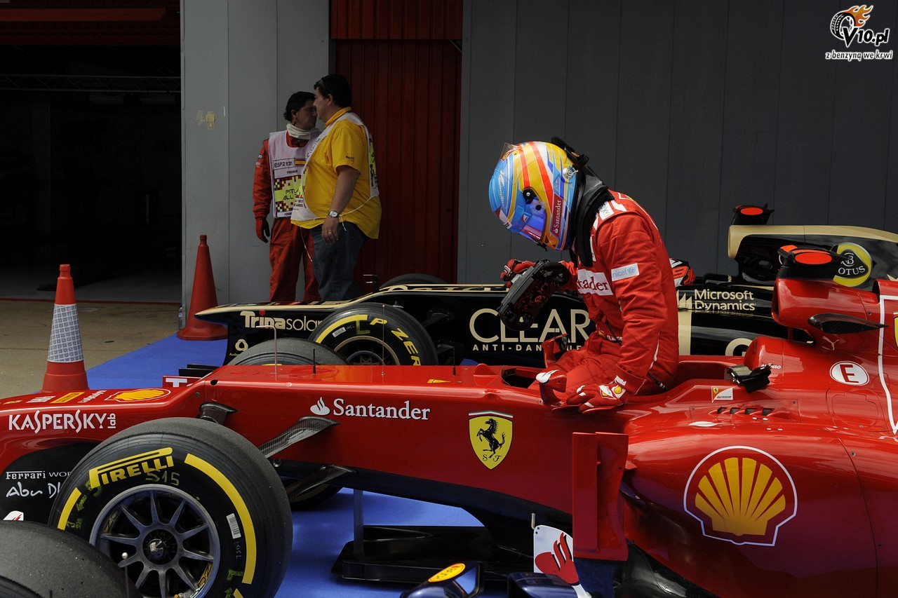GP Hiszpanii 2012 - sobota