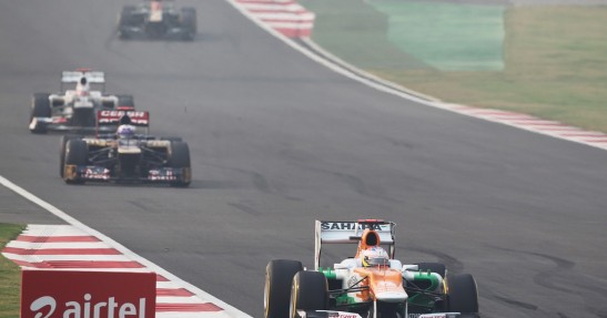 GP Indii 2012 - niedziela