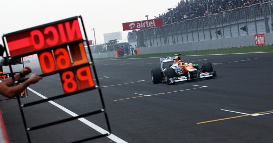 GP Indii 2012 - niedziela