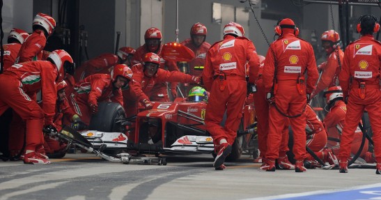 GP Indii 2012 - niedziela