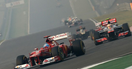 GP Indii 2012 - niedziela