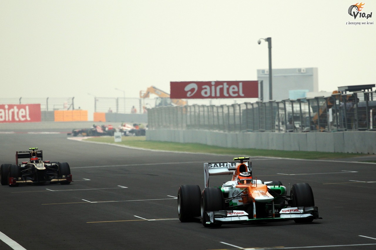 GP Indii 2012 - niedziela