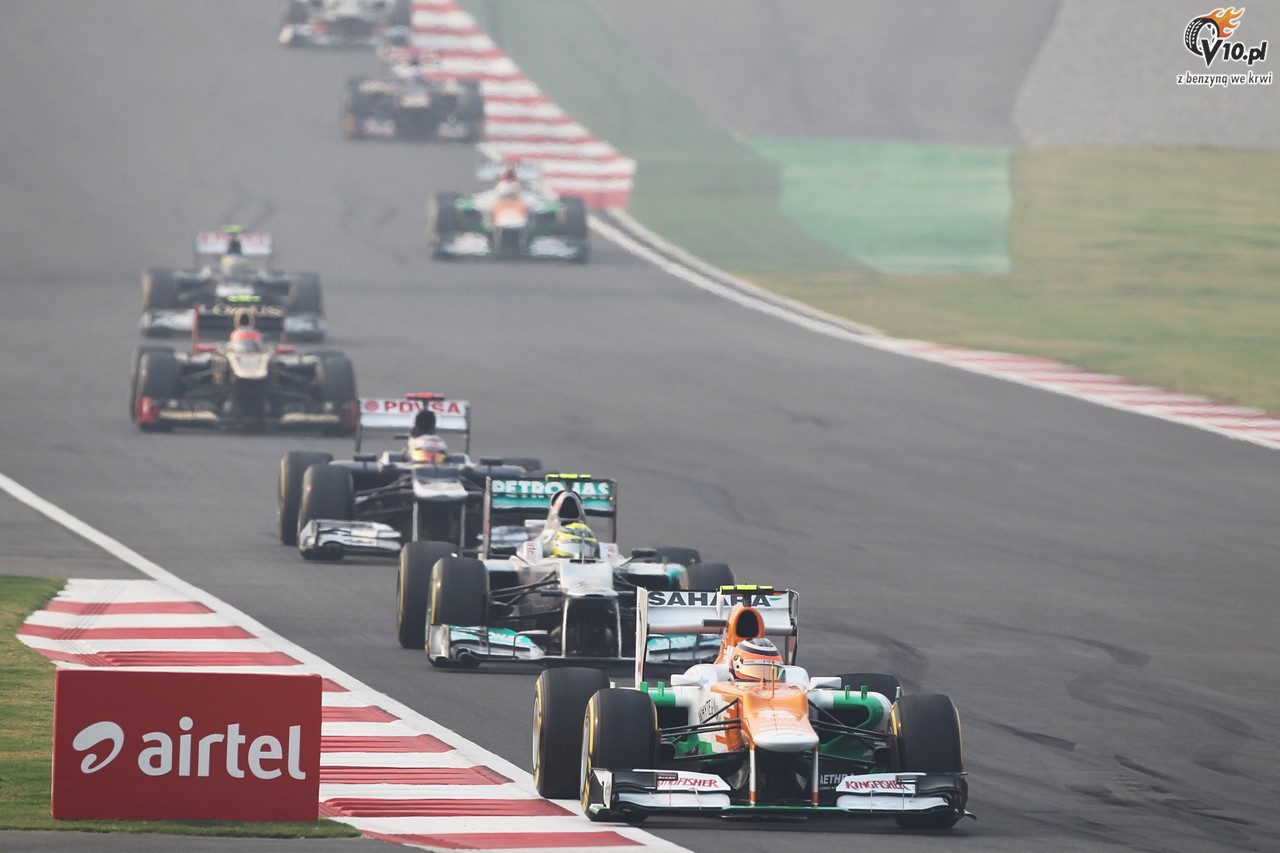 GP Indii 2012 - niedziela