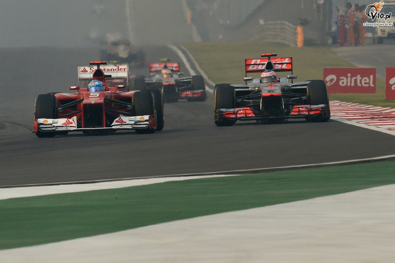 GP Indii 2012 - niedziela