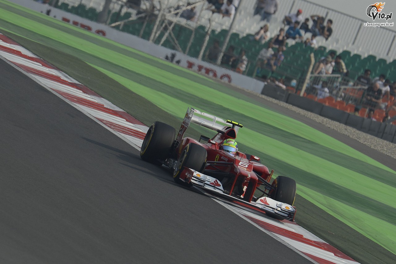 GP Indii 2012 - niedziela