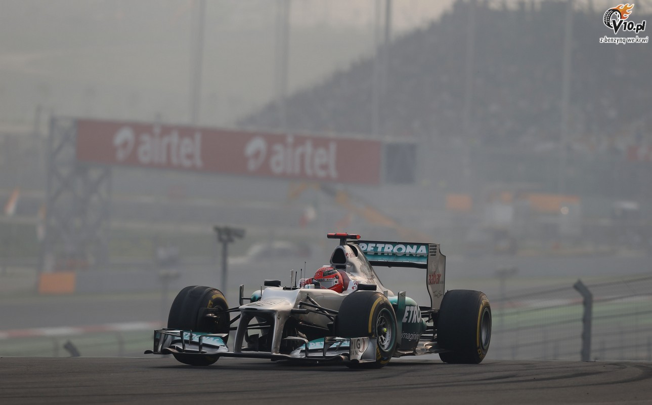 GP Indii 2012 - niedziela