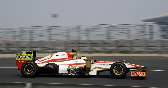 GP Indii 2012 - piątek