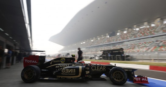 GP Indii 2012 - piątek