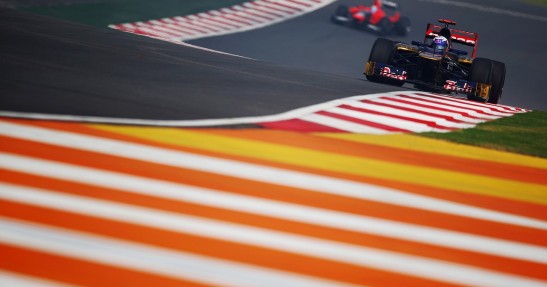 GP Indii 2012 - piątek