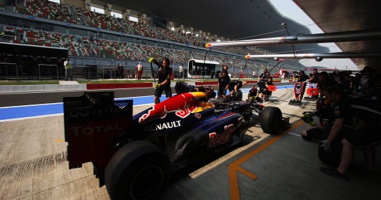 GP Indii 2012 - piątek