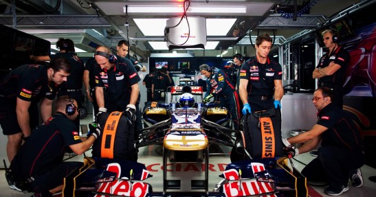 GP Indii 2012 - piątek