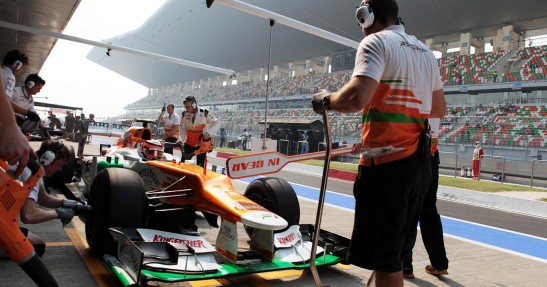 GP Indii 2012 - piątek