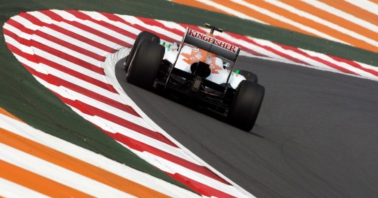 GP Indii 2012 - piątek